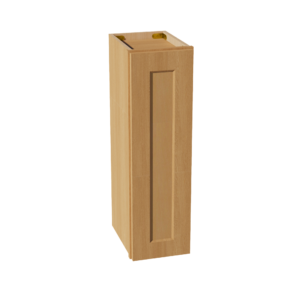 HT-W0930: Timber Wood Shaker 09"W x 30"H 1 Door & 2 Shelves Standard Wall Cabinet