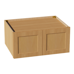 HT-W331524: Timber Wood Shaker 33"W x 15"H x 24"D 2 Doors Standard Bridge Wall Cabinet