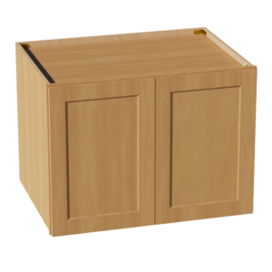 HT-W332424: Timber Wood Shaker 33"W x 24"H x 24"D 2 Doors & 1 Shelf Standard Bridge Wall Cabinet