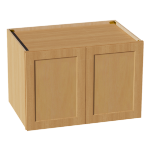 HT-W362424: Timber Wood Shaker 36"W x 24"H x 24"D 2 Doors & 1 Shelf Standard Bridge Wall Cabinet