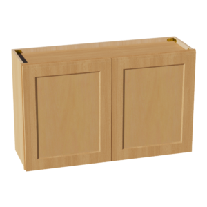 HT-W3924: Timber Wood Shaker 39"W x 24"H 2 Doors Standard Wall Bridge Cabinet