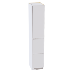SF-TP1896: Frost White Slim Shaker 18"W x 96"H x 24"D 2 Doors & 6 Shelves Tall Shelf Pantry Cabinets