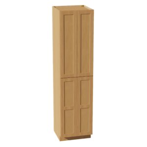 HT-TP2496: Timber Wood Shaker 24"W x 96"H x 24"D 4 Door & 6 Shelves Tall Shelf Pantry Cabinets
