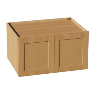 HT-W331824: Timber Wood Shaker 33"W x 18"H x 24"D 2 Doors Standard Bridge Wall Cabinet