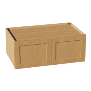 HT-W391524: Timber Wood Shaker 39"W x 15"H x 24"D 2 Doors Standard Bridge Wall Cabinet